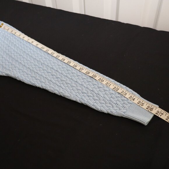 Magnolia Lane Womens Masters Golf Cable Knit Pima Cotton Sweater Size XL New - Picture 8 of 8